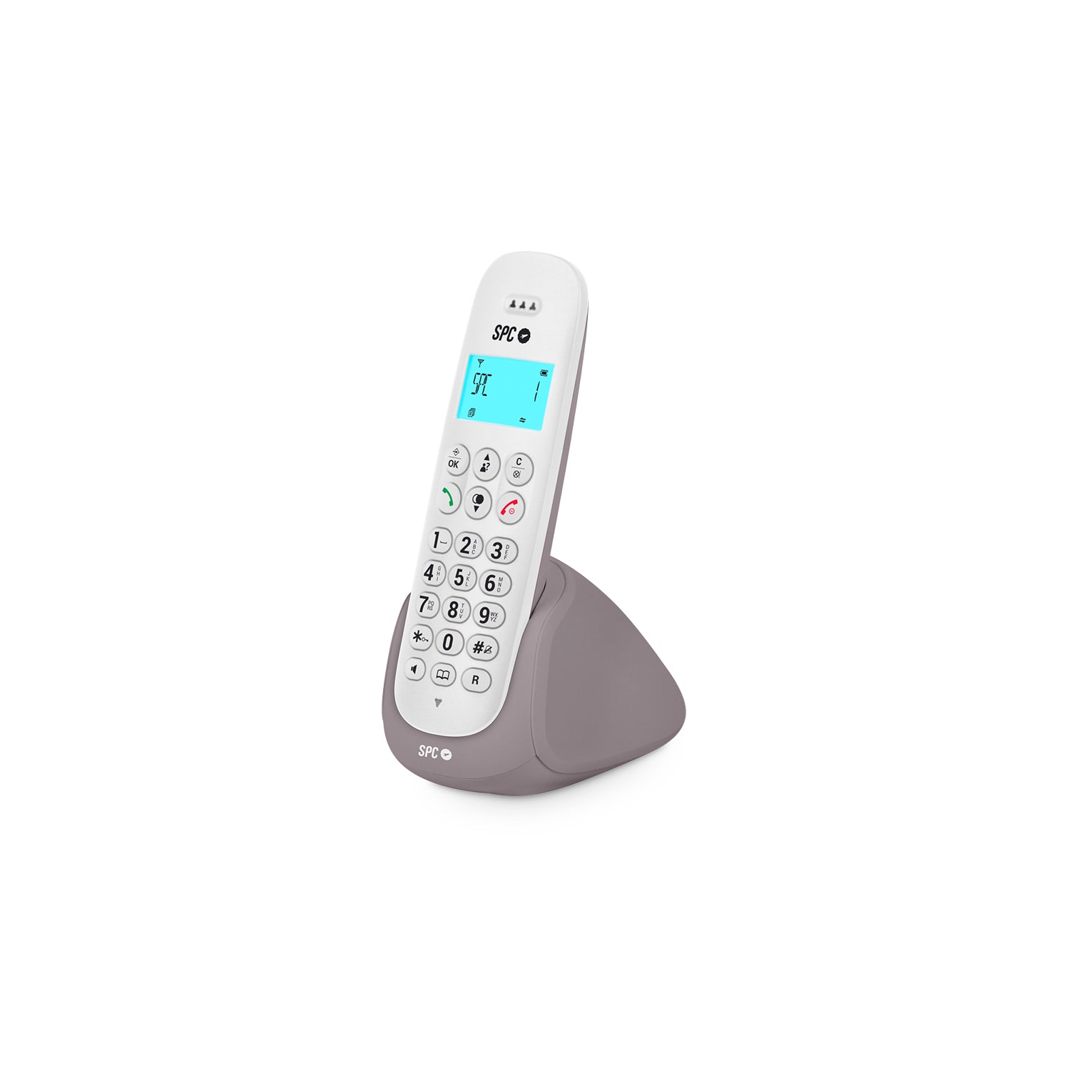 Teléfono inalámbrico Dect Spc 7334B KEOPS ECO, blanco